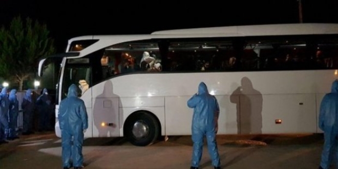 Gaziantep'te yasağa uymayan yolcular karantinaya alındı