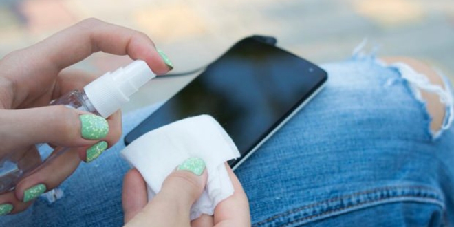 Cep telefonlarında 'Koronavirüs' temizliği uyarısı