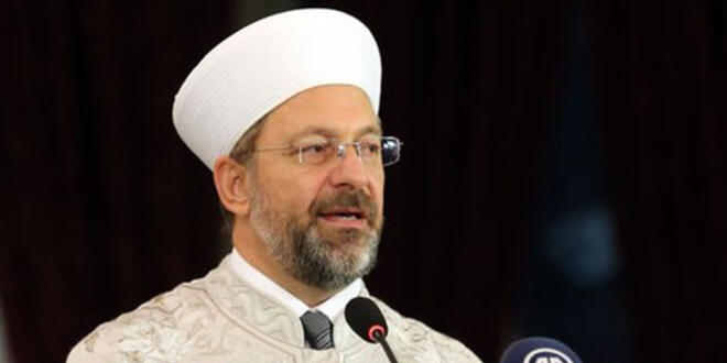 Erbaş: Tüm personelimizle Milli Dayanışma Kampanyası'nı destekliyoruz