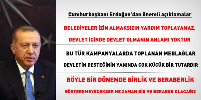 Erdoğan: Devlet içinde devlet olmanın gereği yok