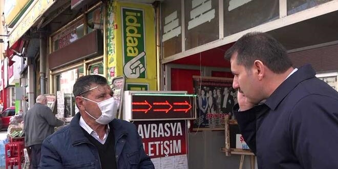 '112'ye ulaşamıyorum' dedi sokağa çıktı, valiye yakalandı