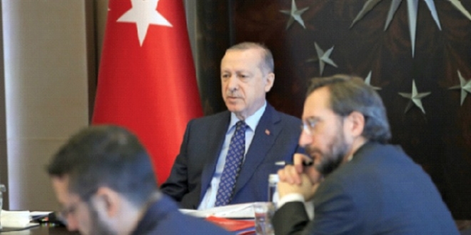 Erdoğan: Maske ve tulum üretimine destek olun