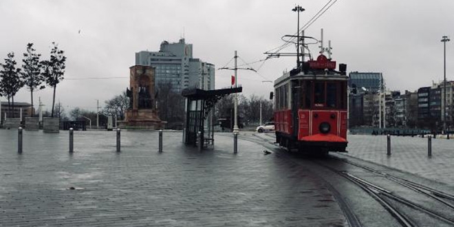 Nostaljik tramvay 21.00'da geici olarak durdurulacak