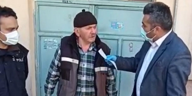 Emekli maaşının 500 lirasını kampanyaya bağışladı