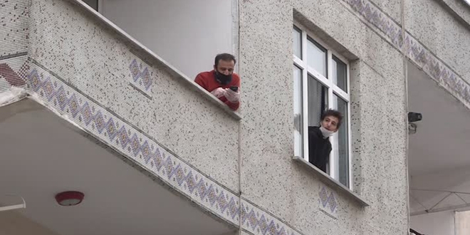 Bağcılar'da 4 bina karantinaya alındı