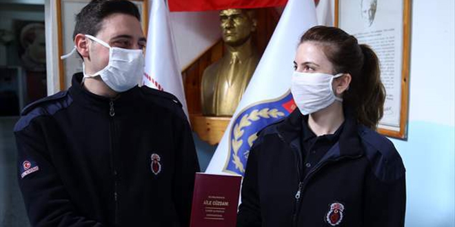 �nfaz koruma memurlar�na g�rev ba��nda nikah