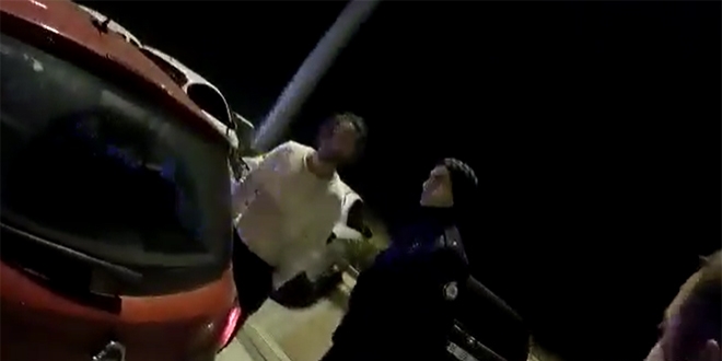 Trafik yol kontrolünde, yarbaydan inanılmaz sözler