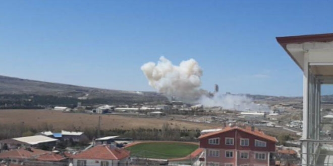 Roketsan'da patlama... Can kaybı yok