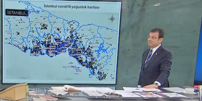 İstanbul'da koronavirüsün en çok görüldüğü 3 ilçe
