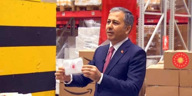 Vali açıkladı... 65 yaş üstüne kolanya ve maske dağıtımı başladı