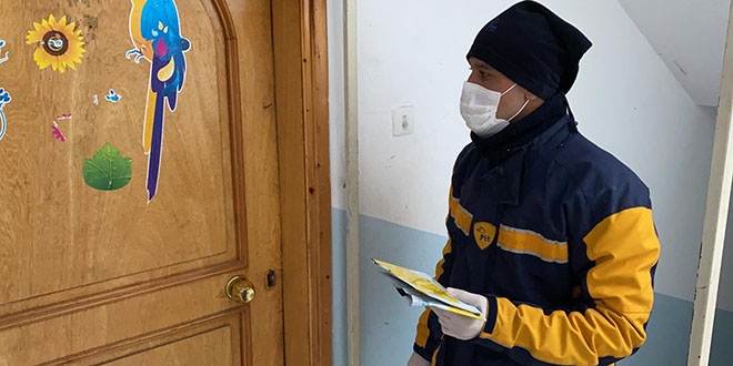 Vatandaşların talep ettiği maskelerin dağıtımına başlandı
