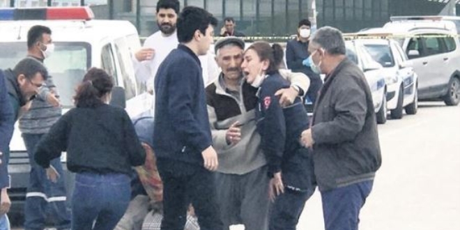 Kadın polisin yıkıldığı an