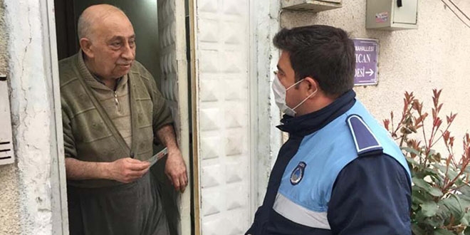 Zabıtaya hitabıyla duygulandıran Burhan amca taburcu edildi