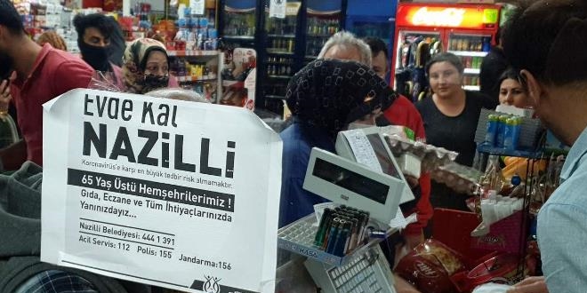 Nazilli'de fırıncının sosyal mesafe isyanı