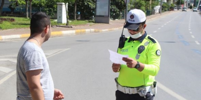 Antalya'da 729 kişiye 1 milyon 487 bin 79 TL ceza