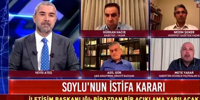 Canlı yayında duyulan tuhaf ses