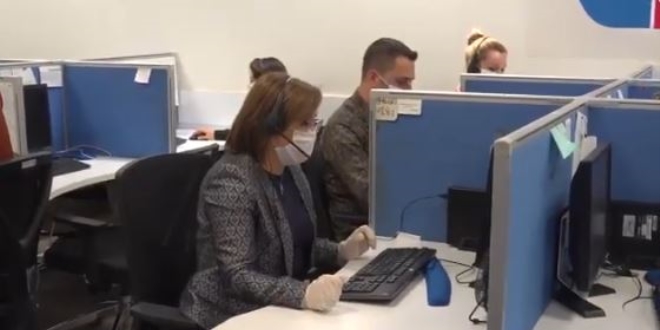 Başkan Şahin'den çağrı hattında güldüren diyalog