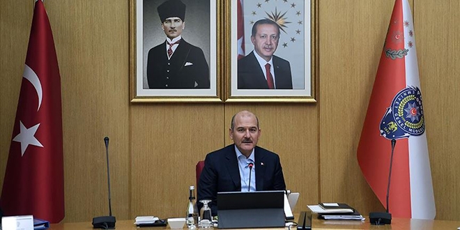 Bakan Soylu'dan Haydar Baş için taziye mesajı