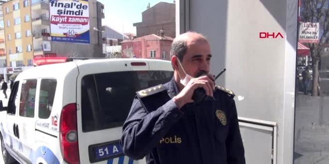 Emniyet Müdürü cadde cadde gezdi, vatandaşları uyardı