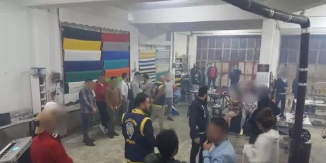 Ankara'da pes dedirten görüntü! Eğlence düzenlediler