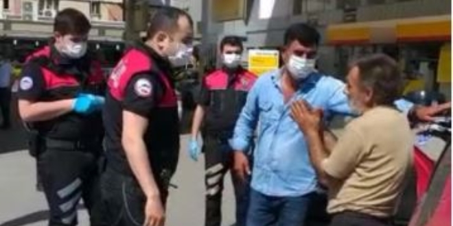 Alkollü şahıslar polisi tehdit edince gözaltına alındı