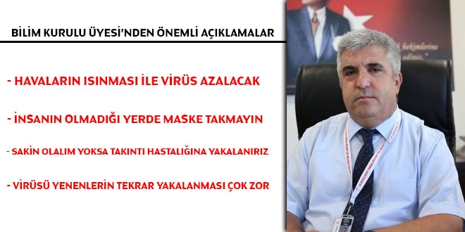 Bilim Kurulu Üyesi: Bu kadar kendinizi sıkmayın, takıntı hastası olursunuz