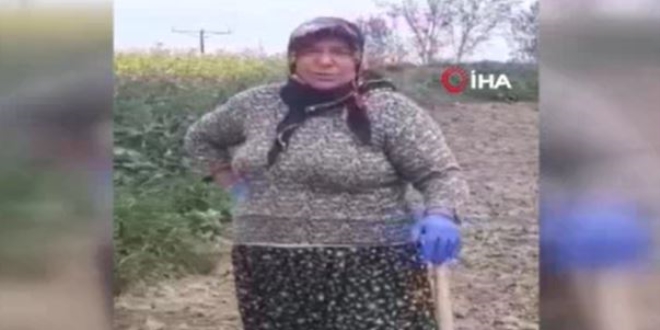 Polis oğluna ve sağlık çalışanı gelinine tarladan seslendi