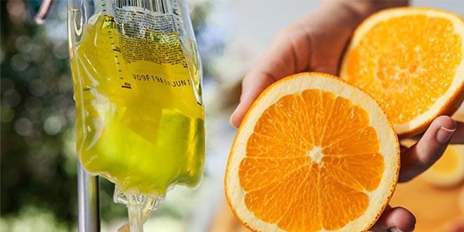 'Yksek doz C vitamini' koronavirs tedavisinde salk balonu kt