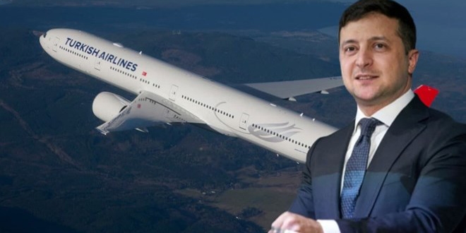Ukrayna Devlet Başkanı'nın hayali THY gibi hava yolu şirketi kurmak