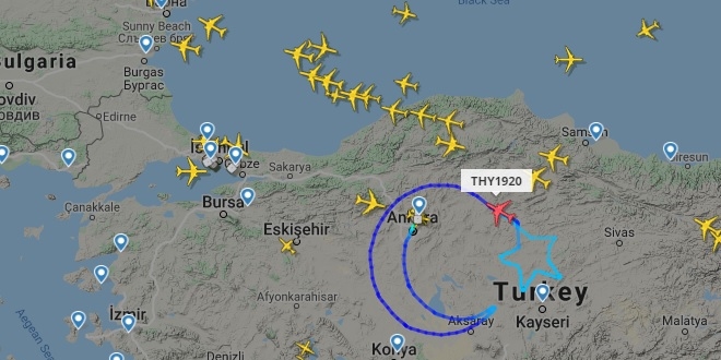 THY gökyüzünde ay-yıldız çiziyor