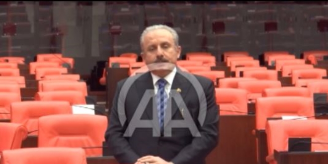 TBMM Başkanı Şentop'tan TRT EBA TV'de 100. yıl dersi