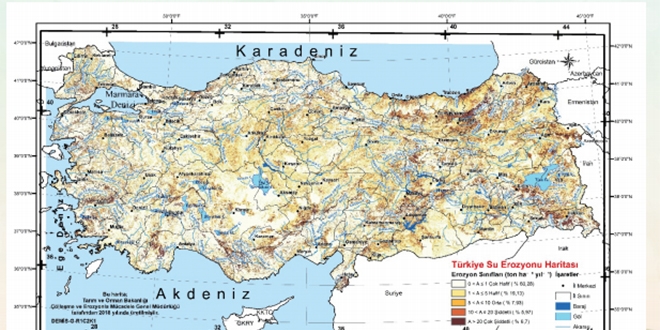 Cumhurbaşkanlığından 'Türkiye Su Erozyonu Haritası' konulu Genelge