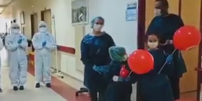 4 kişilik aile koronavirüsü yendi