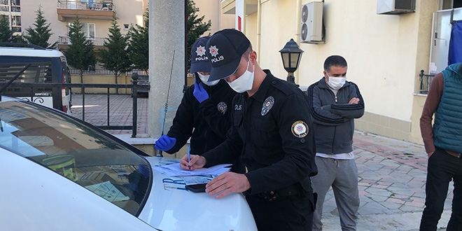 Tekirdağ''da polise mukavemet eden kişi gözaltına alındı