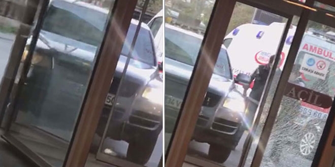 Koronavirüs testi tartışması: Ciple hastaneye girmeye çalıştı