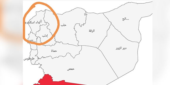 Esad'ın tepki çeken koronavirüs haritası