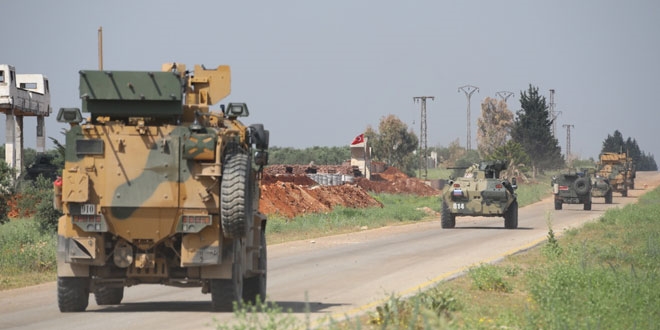 İdlib'deki M4 kara yolunda 7. Türk-Rus birleşik kara devriyesi tamamlandı