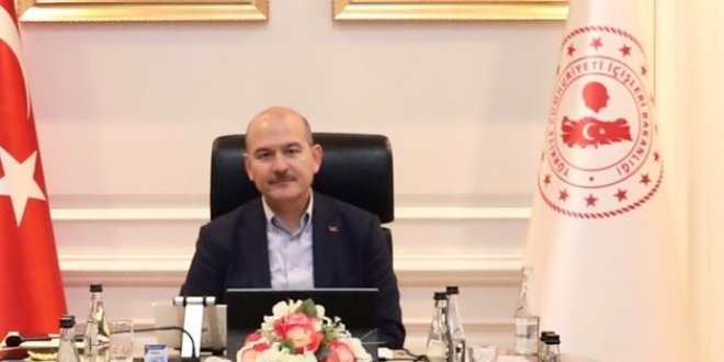 Bakan Soylu'nun başkanlığında güvenlik toplantısı yapıldı