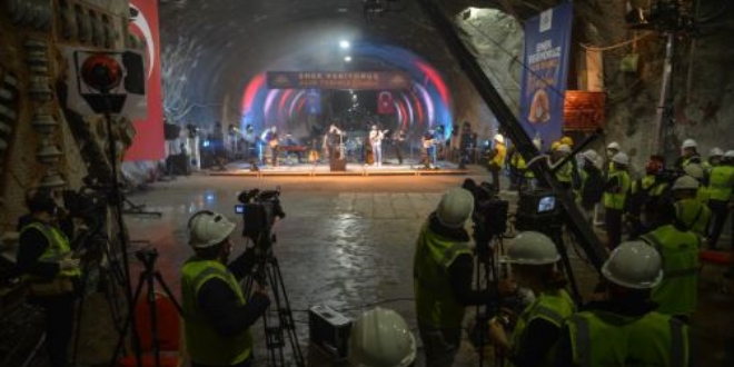 İstanbul Valiliği'nden yerin 72 Metre altında konser