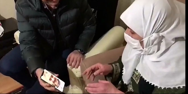 Bakan Soylu ile telefonla görüntülü konuşan kadının duygu dolu anı