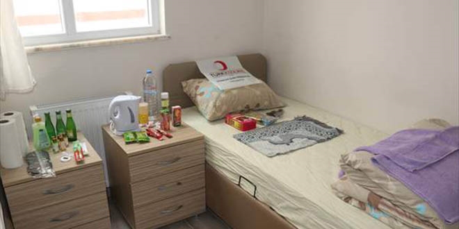 Karantina yurdunda kalan vatandaşlara özel hizmet