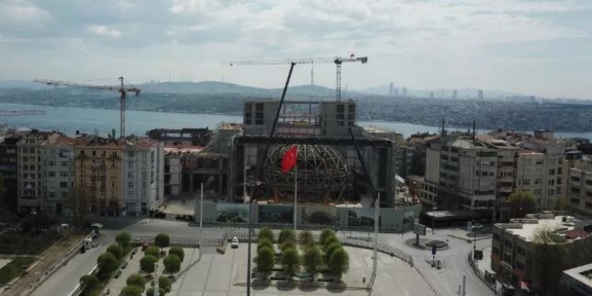Yeni AKM yükseliyor! Opera salonu ortaya çıktı