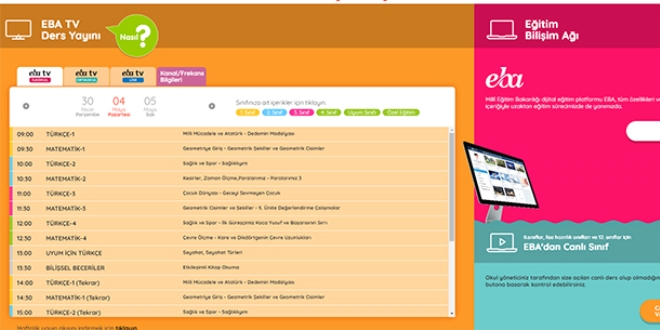 EBA'da en fazla kar��la��lan sorunlar ve ��z�mleri