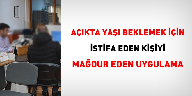 Akta, ya beklemek iin istifa memuru madur eden uygulama