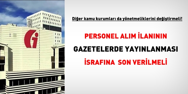 GİB, artık ilanlarını gazetelerde yayınlatmayacak