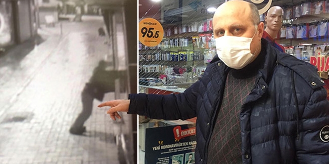 Cezai ehliyeti olmayan h�rs�z, esnaf� can�ndan bezdirdi