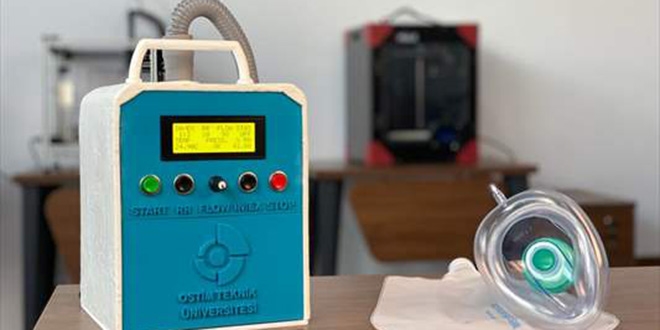 Üniversite, düşük maliyetli ventilasyon cihazı geliştirdi