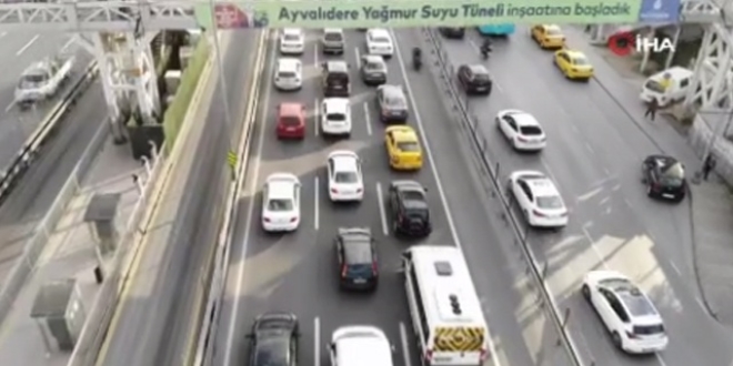 İstanbul trafiği korona virüs öncesi haline geri döndü