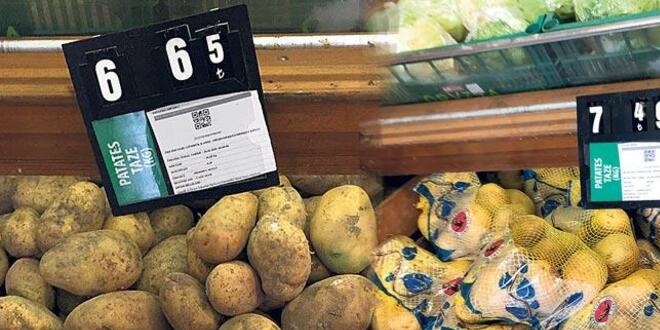 Patates soan fiyatlar Adana'da 1 lira, stanbul'da 6 lira!