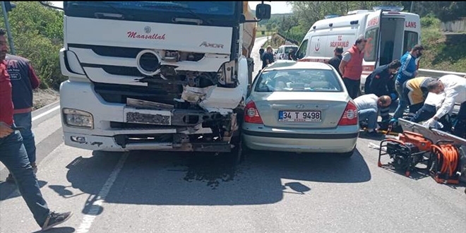 Belediye Meclisi �yesi, trafik kazas�nda hayat�n� kaybetti